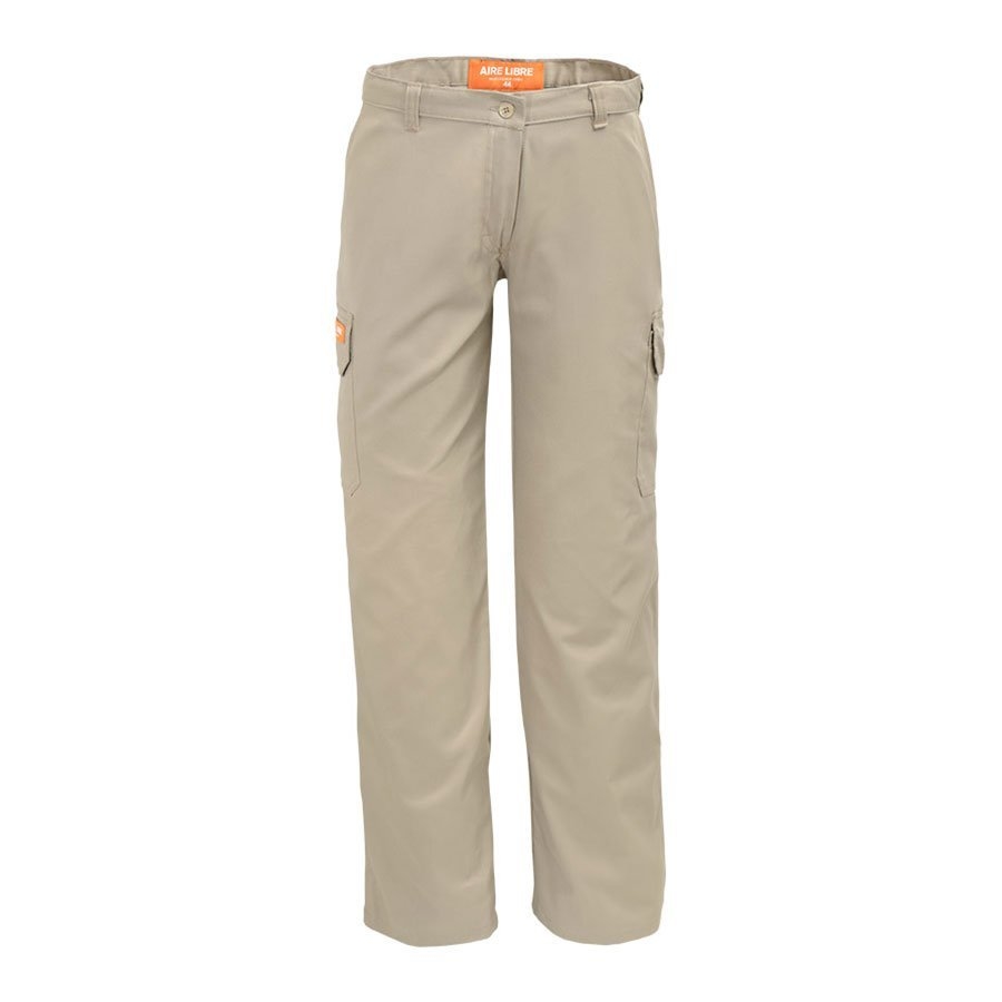 Pantalón Cargo Dama S/ Pinzas, Tiro Corto Verde Ombu Aire libre