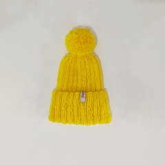 Gorro Bebê Amarelo - comprar online