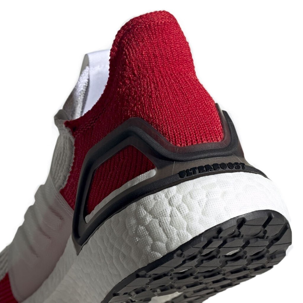 Tênis Adidas Ultraboost 19 Branco C/Vermelho e Preto (Masculino)