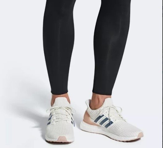 Tênis Adidas Ultraboost 4.0 Branco C/Rosê (Feminino)