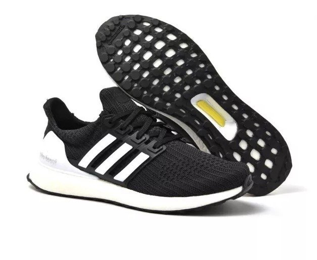 Tênis Adidas Ultraboost 4.0 Preto C/Branco (Masculino)