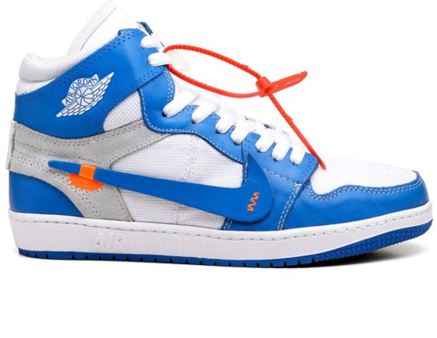 Tenis Nike Air Jordan X Off White Azul Masculino