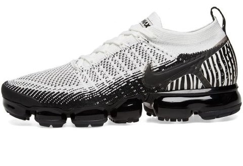 nike vapor max zebra