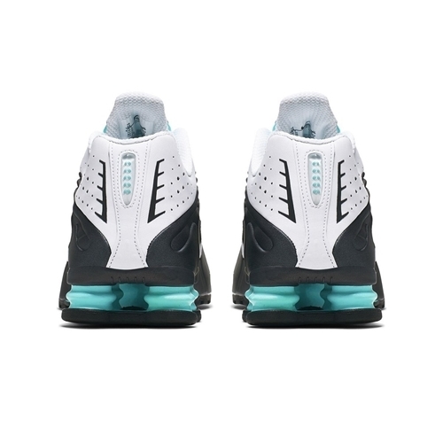 nike shox cinza azul