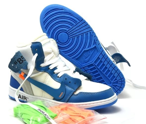 nike air off white azul