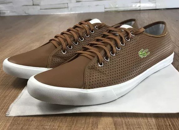 Sapatênis Lacoste Sport Marrom (Masculino)