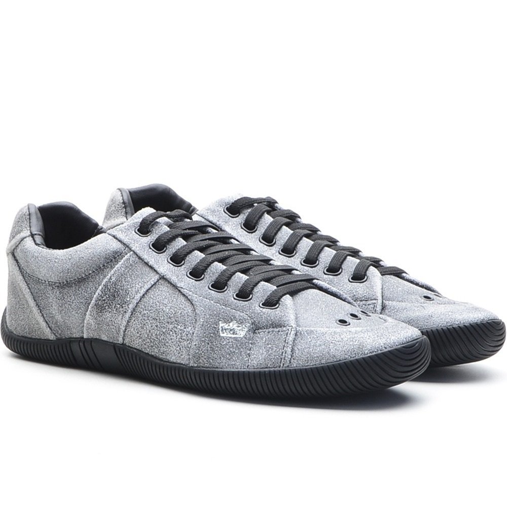 Tênis Masculino Soho Couro - Osklen - Cinza - Shop2gether