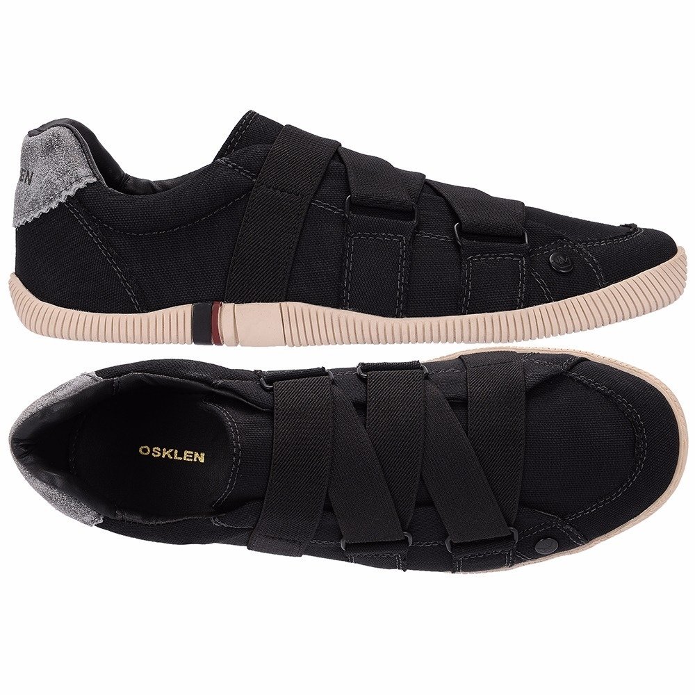 Sapatênis Osklen Elastico Preto (Masculino)
