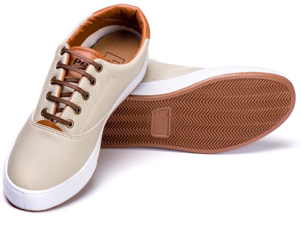 Sapatênis Polo Way Bege (Masculino)