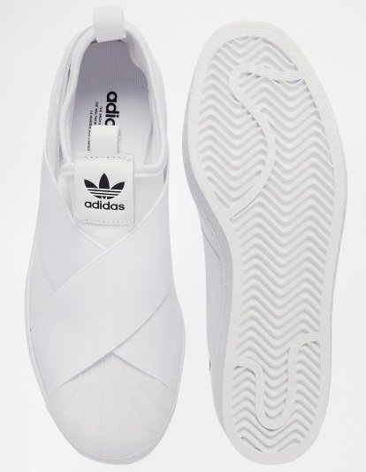 tenis adidas slip branco