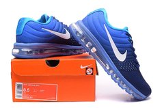 Tênis Nike Air Max 2017 Preto C/Azul (Masculino)