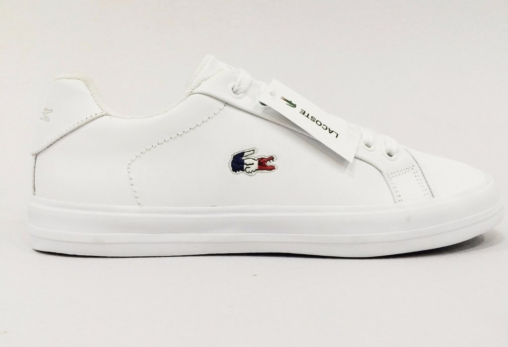Sapatênis Lacoste Branco Le Françe Edition (Masculino)