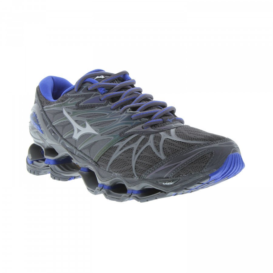 mizuno cinza com azul