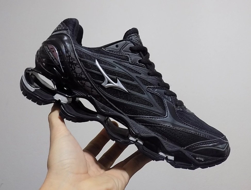 Tênis Mizuno Wave Prophecy 6 Preto Refletivo (Masculino)