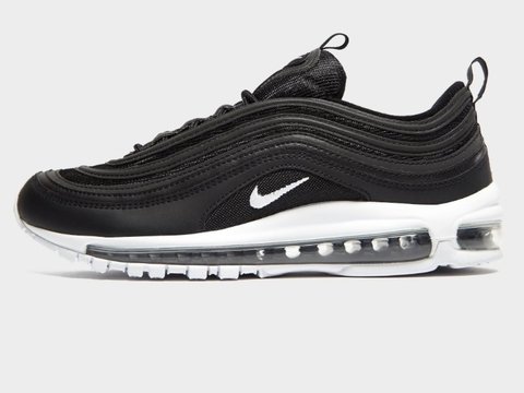 tenis nike air max 97 preto e branco