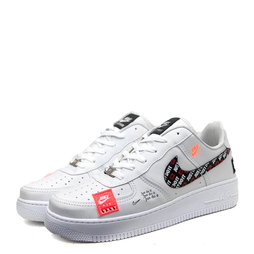 tênis nike air force 1 premium just do it branco