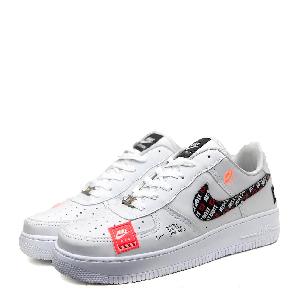 Tênis Nike Air Force 1 Just do It Branco