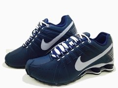 Tênis Nike Shox Junior Azul Marinho (Masculino)