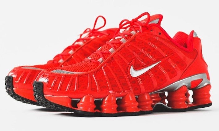 novo tênis da nike vermelho