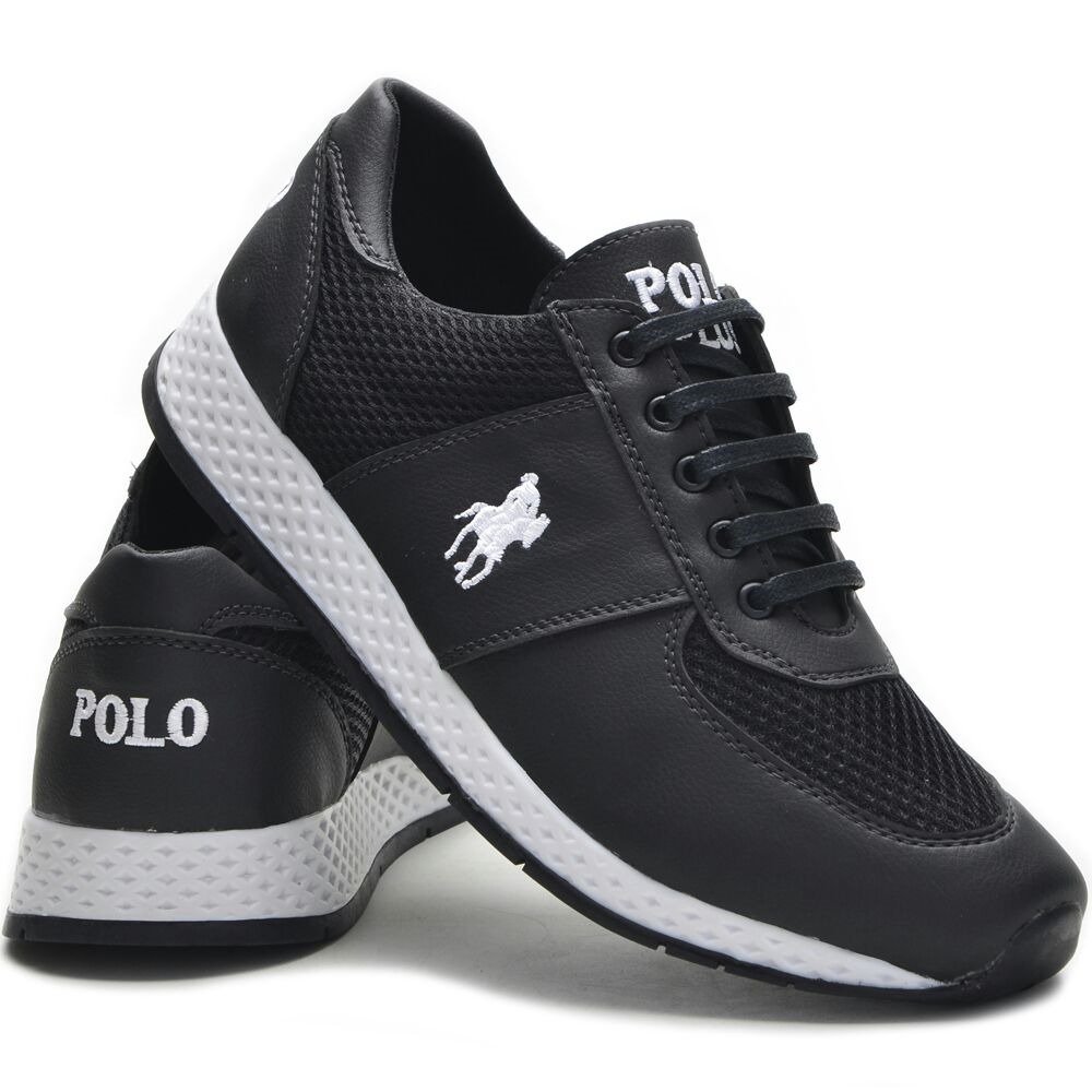 Tênis Jogging Polo Way Preto (Masculino)