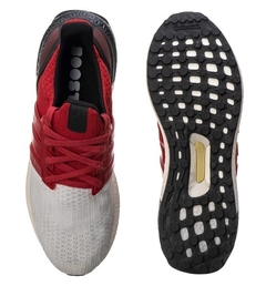 Tênis Adidas Ultraboost 19 Vermelho C/Branco (Masculino) - Sporttive - Conectando você ao esporte!
