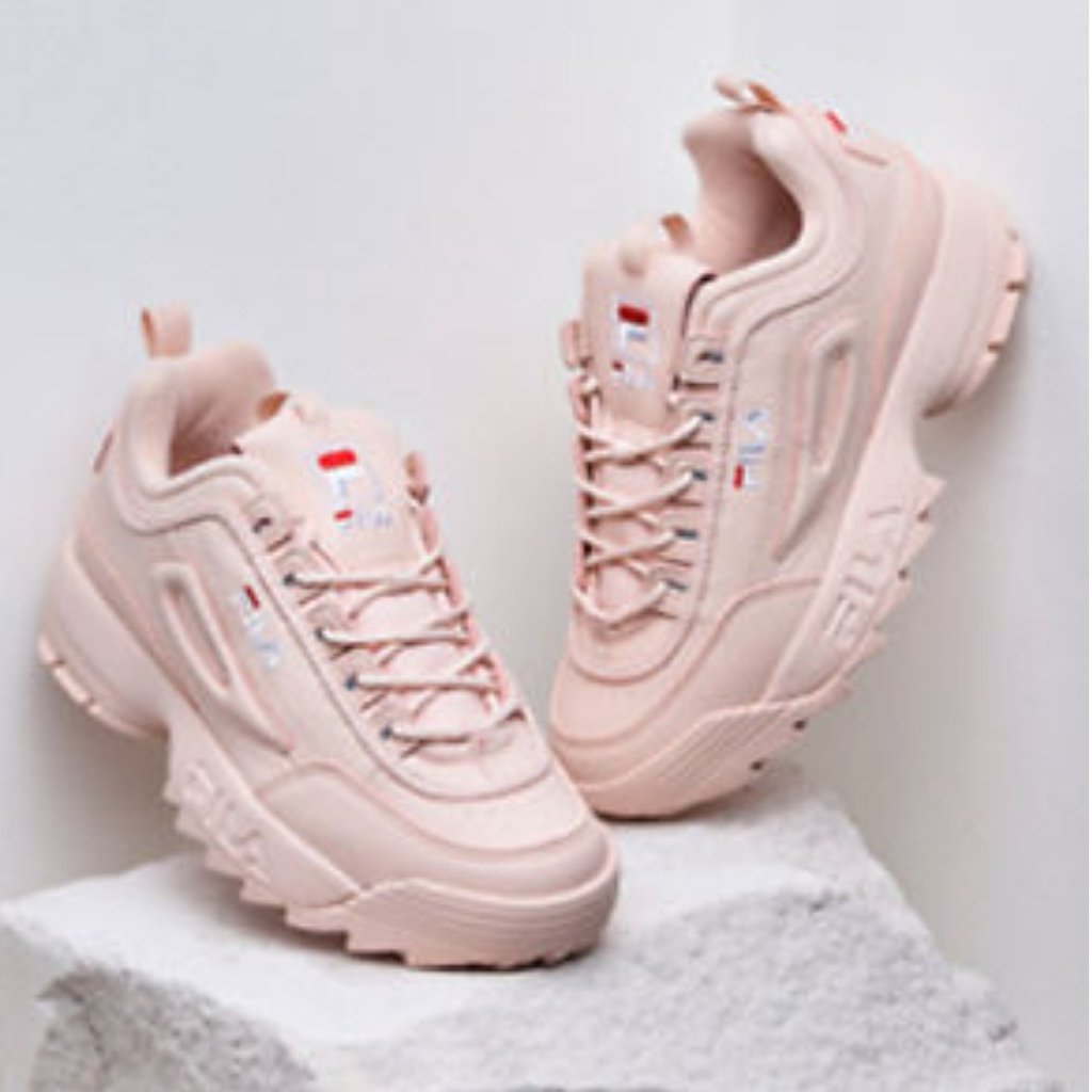 tenis fila disruptor rose