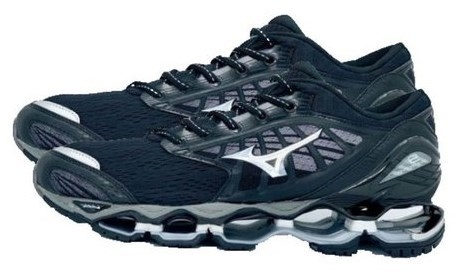 mizuno preto e cinza