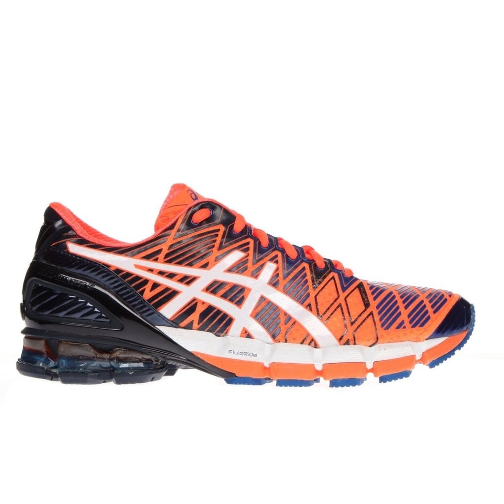 Tênis Asics Gel Kinsei 5 Laranja C/Azul (Masculino)