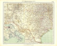 Texas, New Mexico y Oklahoma 1926 (63x51)