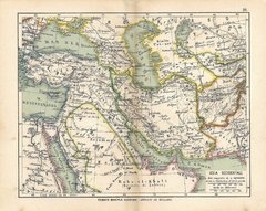 Asia Occidental 1892 (30x27) - comprar online