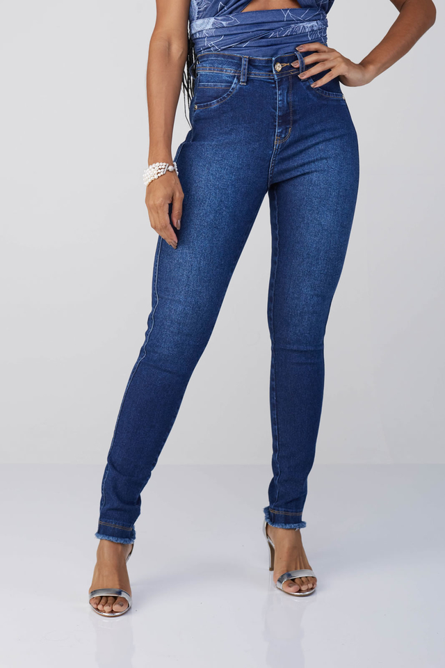 Calça Jeans Osmoze Hot Lipo Z 6001100158 Azul
