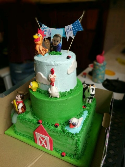 Torta de diseño La Granja de Zenon pastel de la granja de zenon Torta de diseño La Granja de Zenon