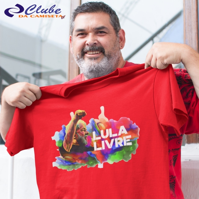 Camiseta Lula Livre - Comprar em Clube da Camiseta