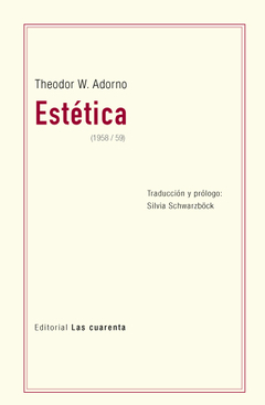 Estética (1958/9) - Theodor Adorno