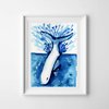 Print Fine art | o mergulho da baleia - comprar online