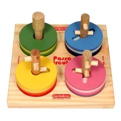 Passa Circulos - Novelty Brinquedos Educativos