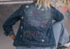 Jaqueta Jeans Oversized - Good Vibes Only