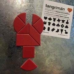 Tangriman Corazón / Tangram Imantado. - Diseñocrudo