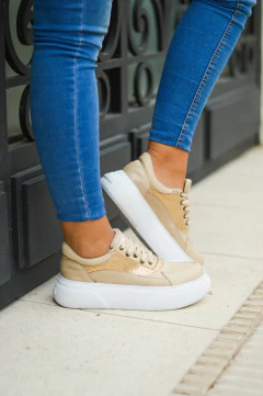 AINARA BEIGE ORO - comprar online