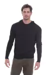 Sweater Kapu Negro con Capucha