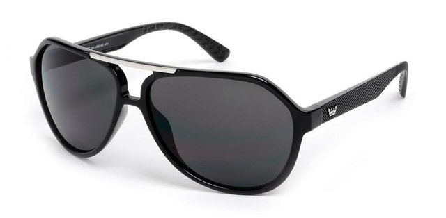 Optica Paesani - Anteojos de Sol Vulk Deserve Negro Brillo Sblk Dark Grey