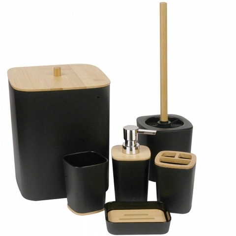 Dispenser Acrilico Negro Bamboo