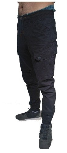 Pantalon Cargo Jogger Moda Super Comodo Chupin Hombre Fresco