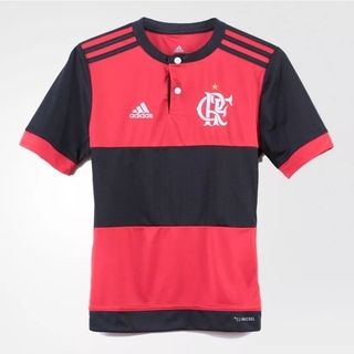 Camisa Infantil Flamengo Adidas 2017 1 BK7102