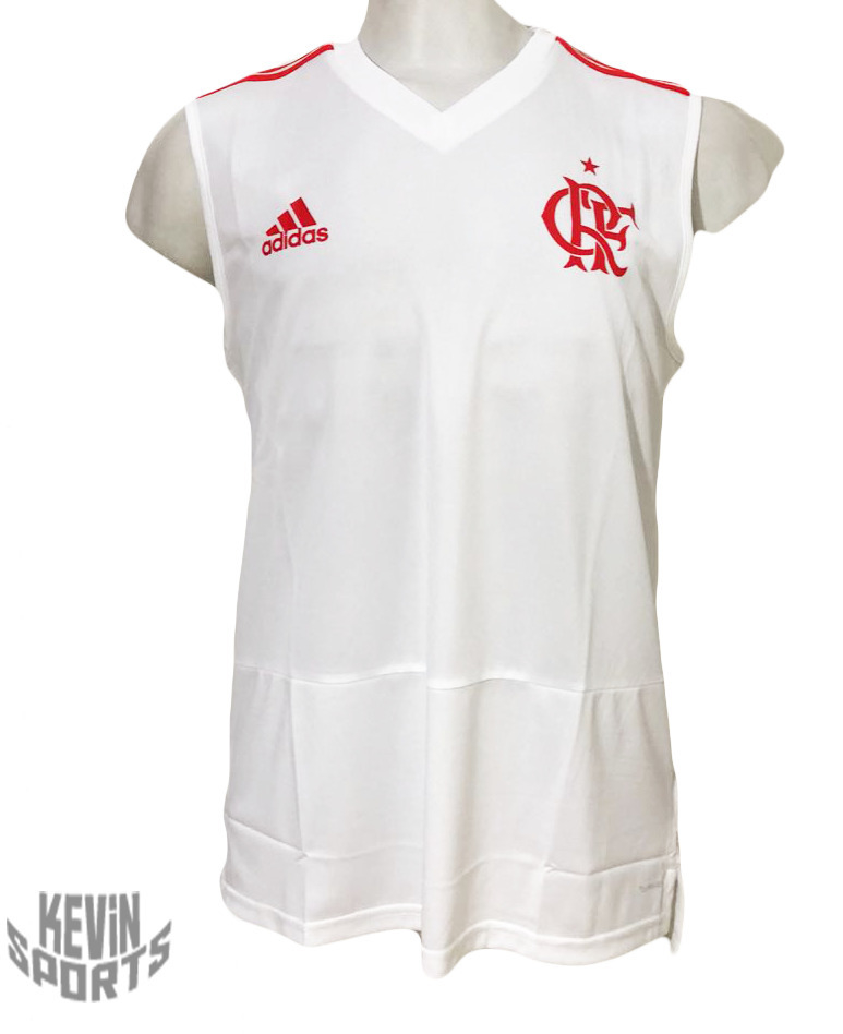 camisa do flamengo branca sem manga