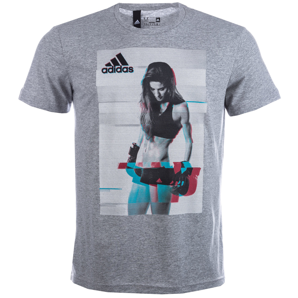 Camisa Adidas Female Athlete Cinza AY7202