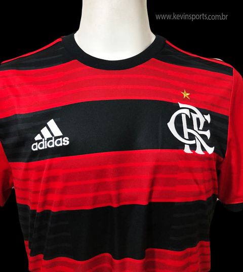 Camisa Flamengo Adidas I 2018 Rubro-Negra CF9015 - Kevin Sports