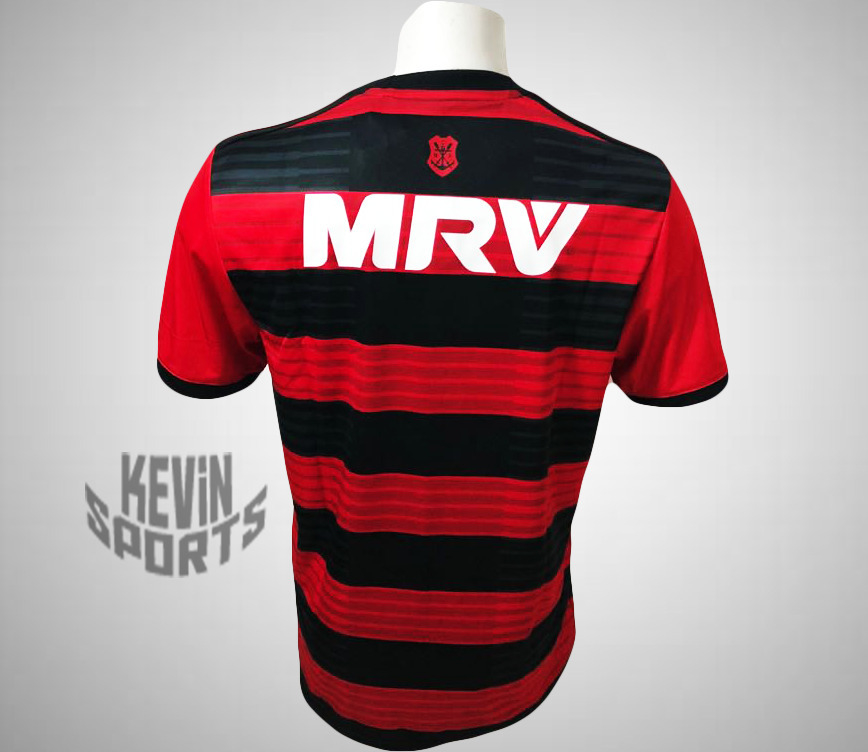Camisa Flamengo Adidas I 2018 Rubro-Negra CF9015