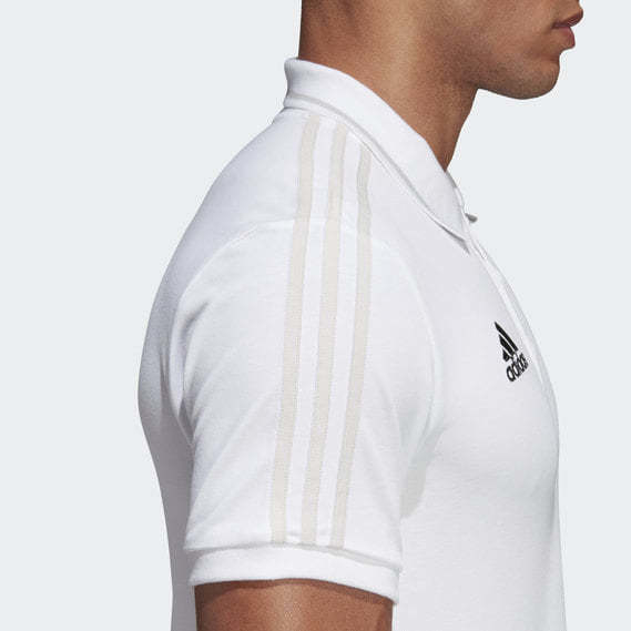 camisa polo real madrid branca