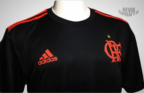 Imagem do Camisa Adidas Flamengo Poliéster Preta S12928